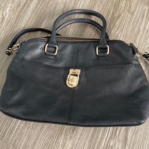 Calvin Klein Modena Leather Satchel